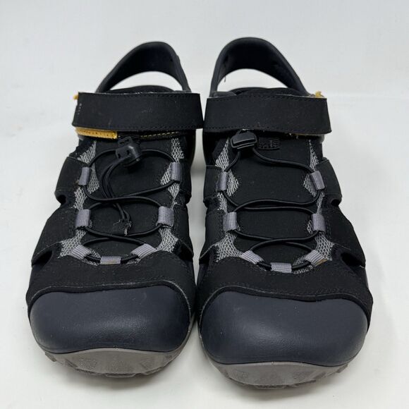 Teva Flintwood Sandals Mens 10 Black Mesh Hiking Water Ankle Strap Hook Loop main image 10
